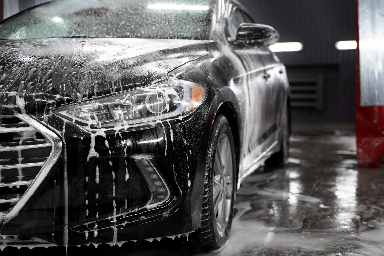 Clean your car to a shine with our professional car wash!